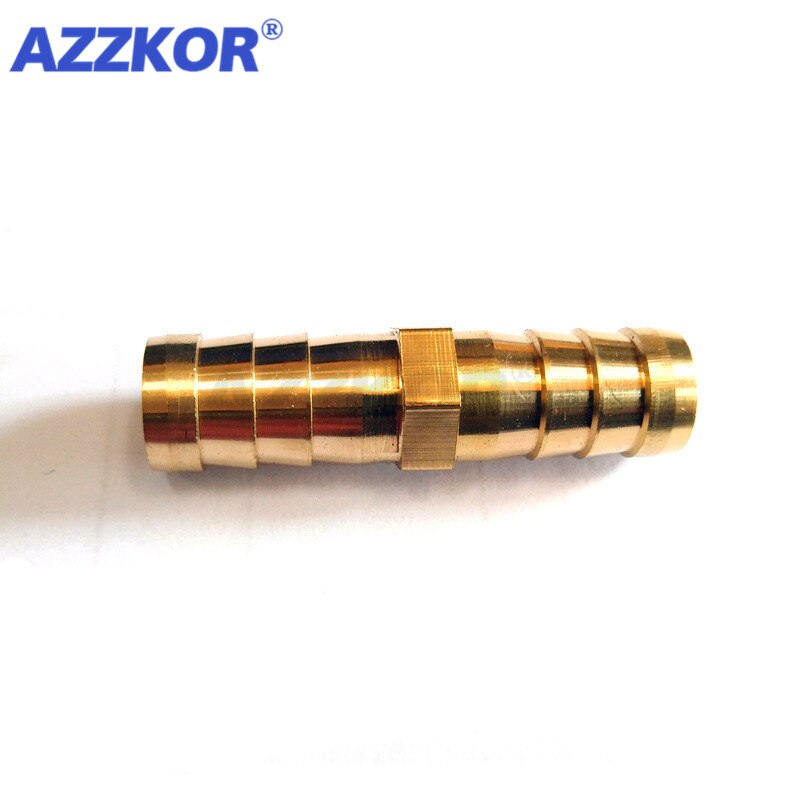 2x 8 Mm Rechte In-line Slangconnector - Brandstof, Lucht & Water Koppeling Met Gratis Verzending