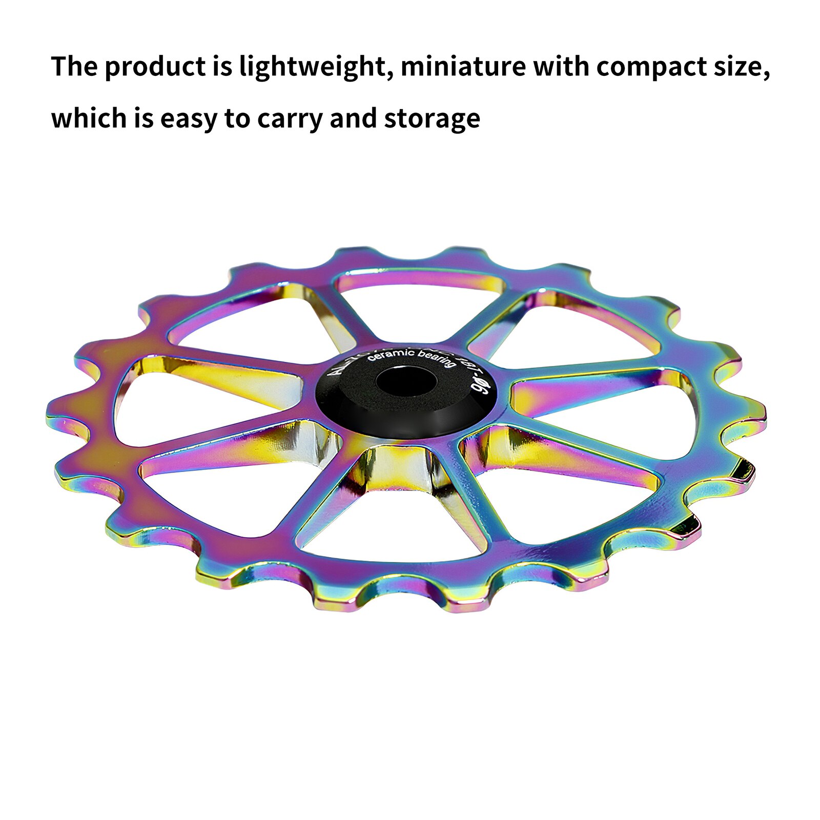 18T Aluminium Fiets Gids Wiel Miniatuur Jockey Wiel Roller Hoge Prestaties Fiets Achterderailleur Katrol Duurzaam