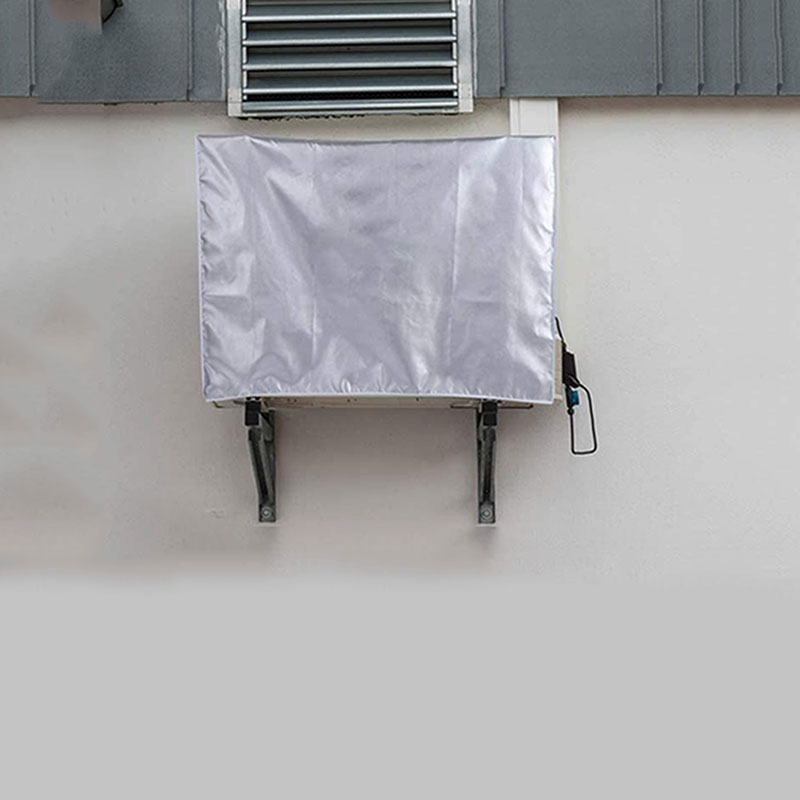 Air Conditioner Outer Cover Sunproof Rainproof Dustproof Outdoor Air Conditioning Cover Rainproof Anti Dust Snow Cleaning Bag
