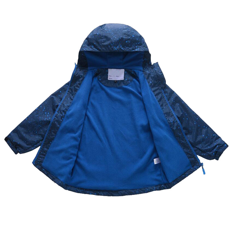 Chaquetas para niños, primavera , ropa de abrigo para niños, impermeable, a prueba de viento, con capucha, Chaquetas deportivas para niños, forro Polar, abrigos cálidos