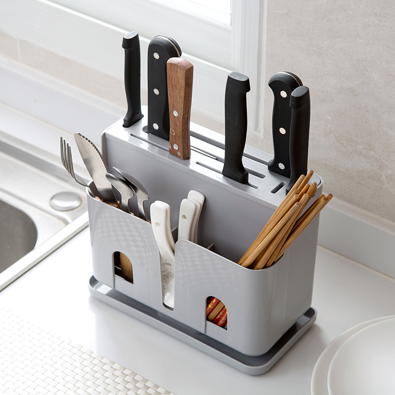 Porta coltelli da cucina porta bacchette porta riso Scoop Block Stand cucchiaio portaoggetti cucina utensili da cucina organizzatore