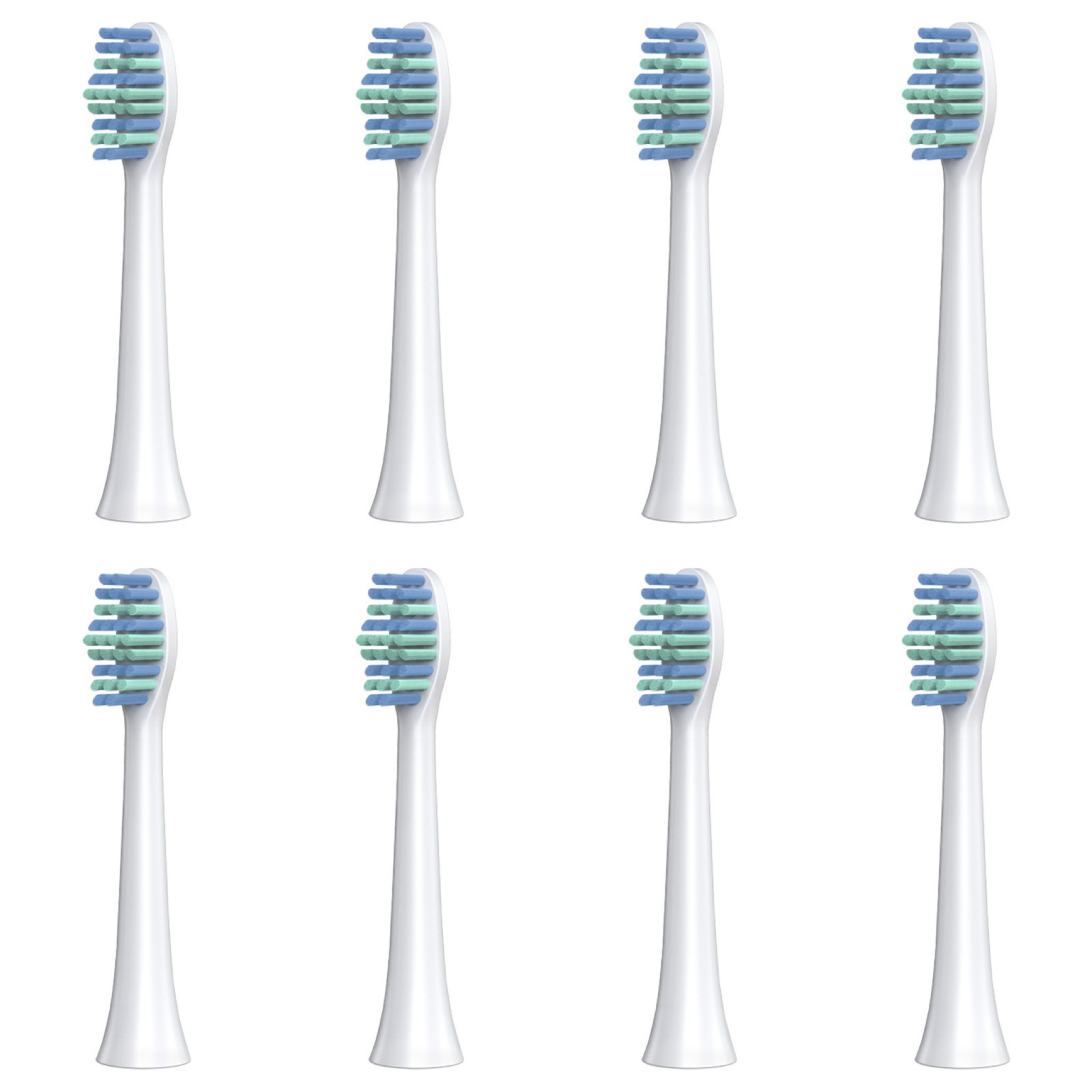For Realme M1/RMH2012/M2/RTX2102 Replacement Toothbrush Heads For Realme Electric Toothbrush M1/RMH2012/M2/RTX2102，4/8/16PCS: WHITE