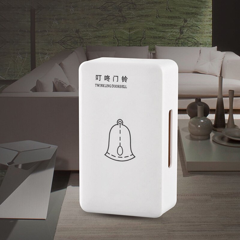 Timbre inteligente para puerta de la oficina en casa, timbre con cable, a prueba de agua, con control remoto, AC 220V, accesorios para timbre de puerta inteligente