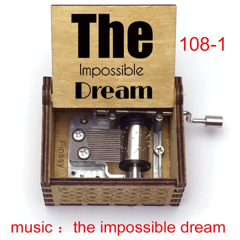 inspiring music the impossible dream music box Musical Hand for children year Christmas Music Box: Lake Blue