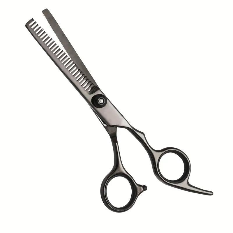 Haar Schaar Japan Roestvrij Knippen Schaar Dunner Schaar Kapper Kappers Schaar Kapsel Set Kammen Scheermes: Rood