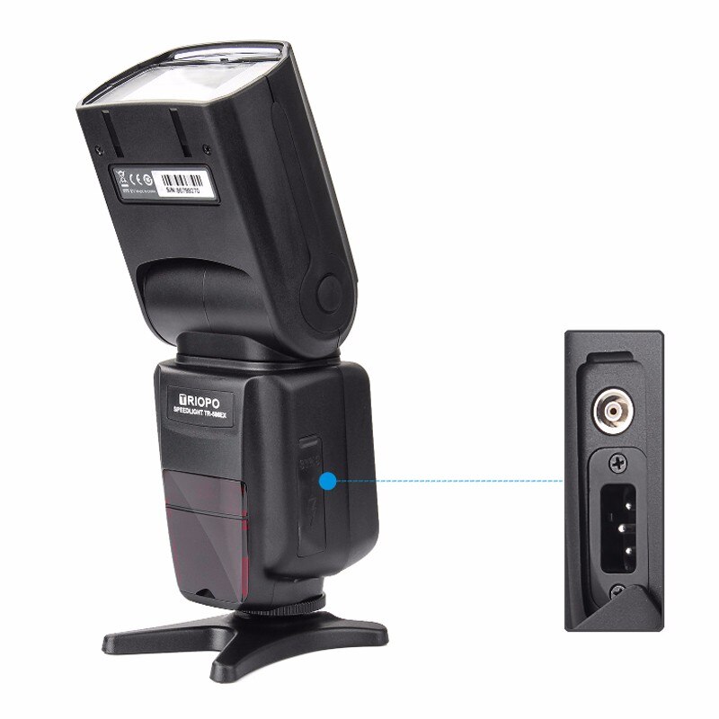 Triopo TR-586EX Flash inalámbrico Flash TTL Flash Speedlite para Nikon Canon EOS 550D 60D 6D 5D Mark II como YONGNUO YN-568EX II