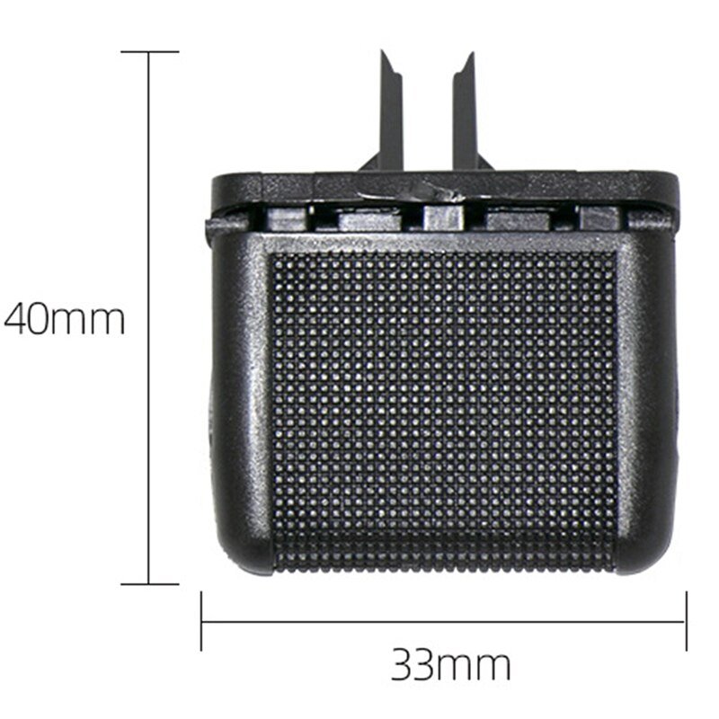 4 Uds coche salida de aire de grifo Clip Kit de reparación de aire acondicionado Ventilación para Toyota Prado