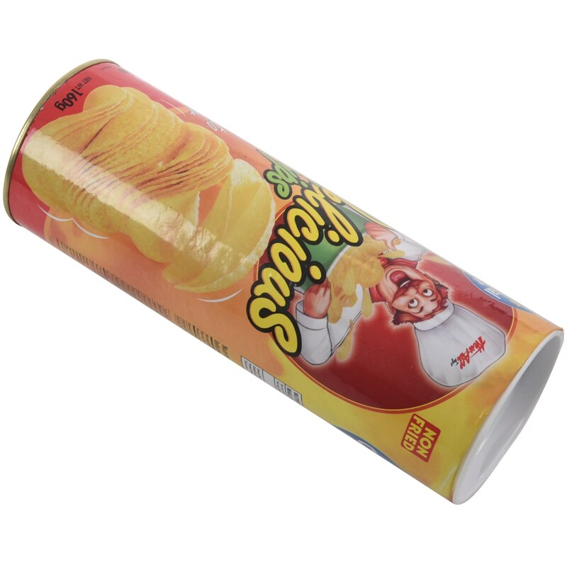 The Potato Chip Snake Can Jump Spring Snake Toy April Fool Day Halloween Party Decoration Jokes In A Can Gag Prank Lar