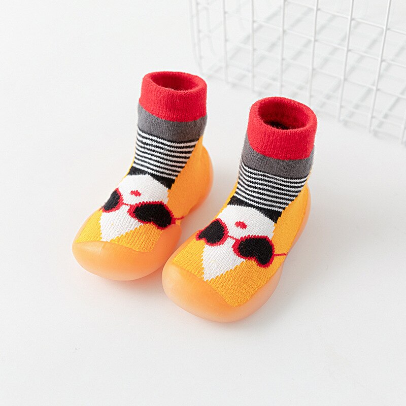 Babyschoentjes winter verdikking antislip lente herfst cartoon dieren schoen kind peuter meisje jongen zacht baby casual eerste stappers: 1 / 18-24 maanden