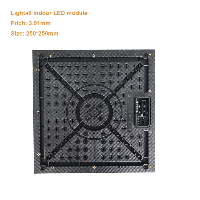 Módulo LED Original P3.91 para interiores, matriz led rgb de 250x250mm, 64x64 puntos, SMD2121, 3 en 1, pantalla de vídeo, pantalla led exterior