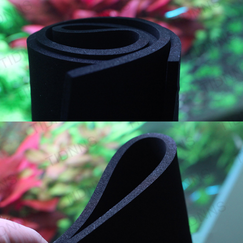 Aquarium Mat Aquarium Antislip Pad Schokabsorberende Mute Verdikte Zwarte Mat Schildpad Tank Landschapsarchitectuur Milieu Isolatie