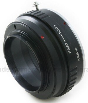 AF-EOSM alfa Minolta AF lente per EOSM EF-M Mirrorless obiettivo Del Corpo Della Fotocamera Anello Adattatore