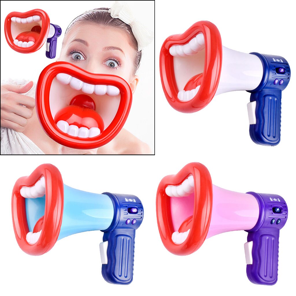 Kids Voice Changer Speelgoed, Trompet Opname Microfoon Speelgoed Met Megafoon En