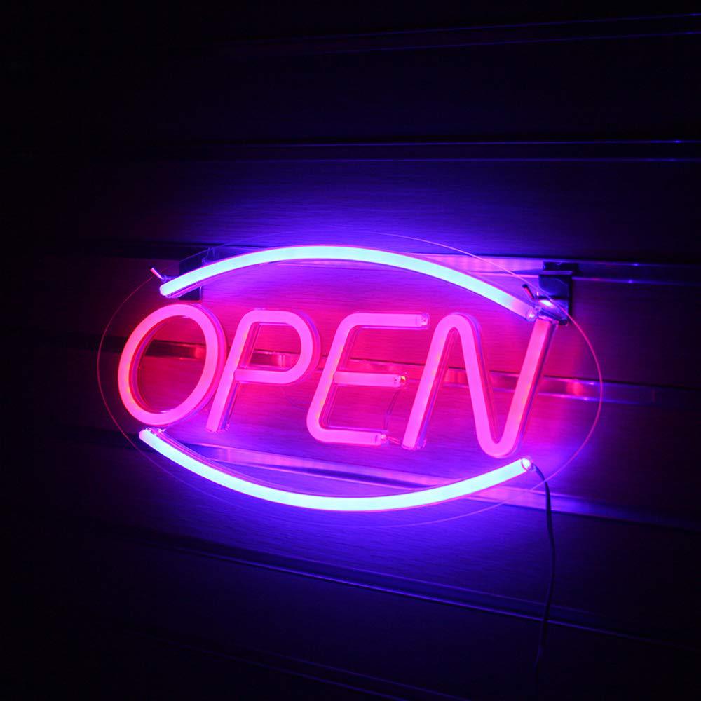 Usb Open Neon Sign Licht Led Neon Lampen Muur Opknoping Decor Romantische Sfeer Licht Voor Thuis Winkel Business Bar Club decoratieve