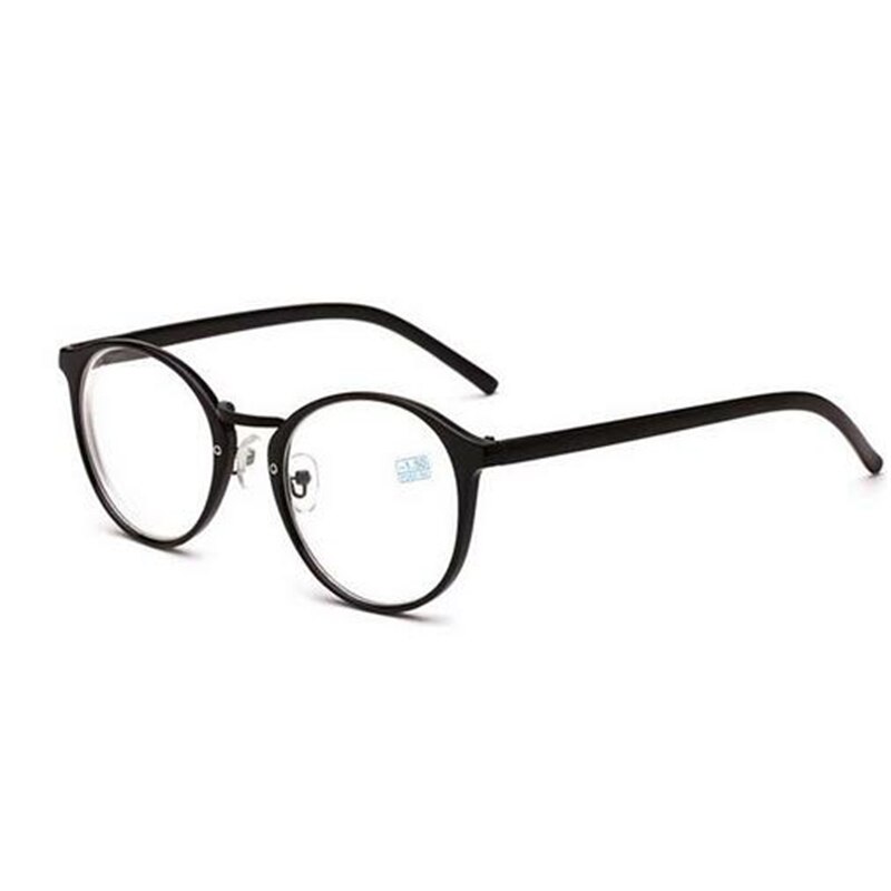 Afgewerkt Bijziendheid Bril Vrouwen Mannen Retro Clear Spiegel Ronde Student Bijziend Brillen-1-1.5-2-2.5 -3-3.5-4.0