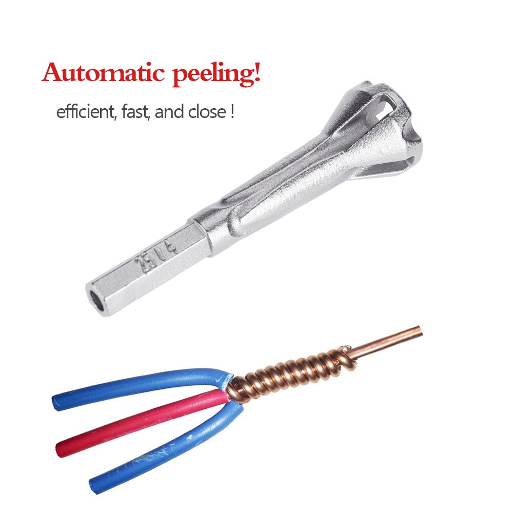 Electrical Twist Wire Tool 2~5 Hole Electrician Universal Automatic Twisting Wire Stripping Doubling Machine Connector