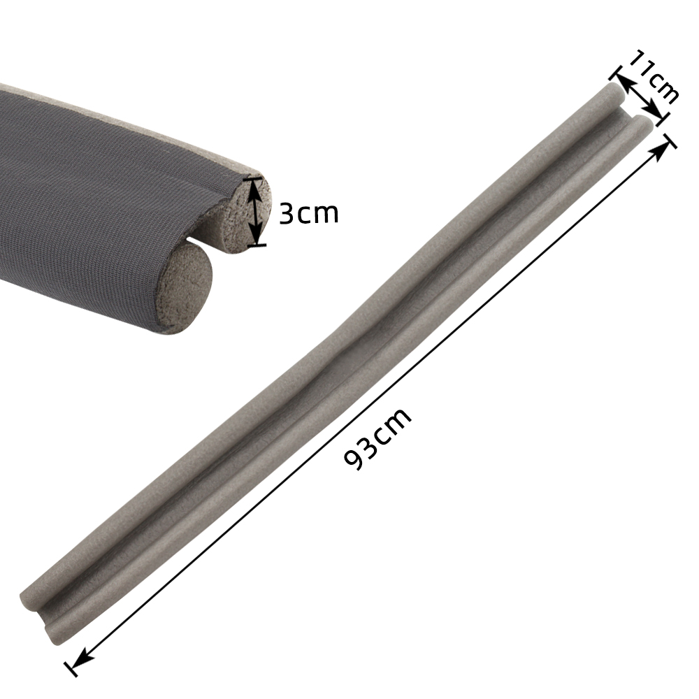 Handcrafted Wind Draft Excluder Dust Cloth Stopper Door Snake Sausage Draught Door Stops Household Products: 02