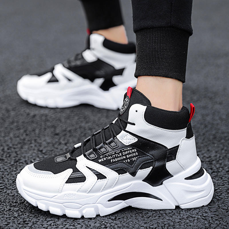 Mannen Schoenen Mannen Casual Schoenen Sneakers Lichtgewicht Ademend Mesh Lace Up Slijtvaste Flats Mannen casual Schoenen