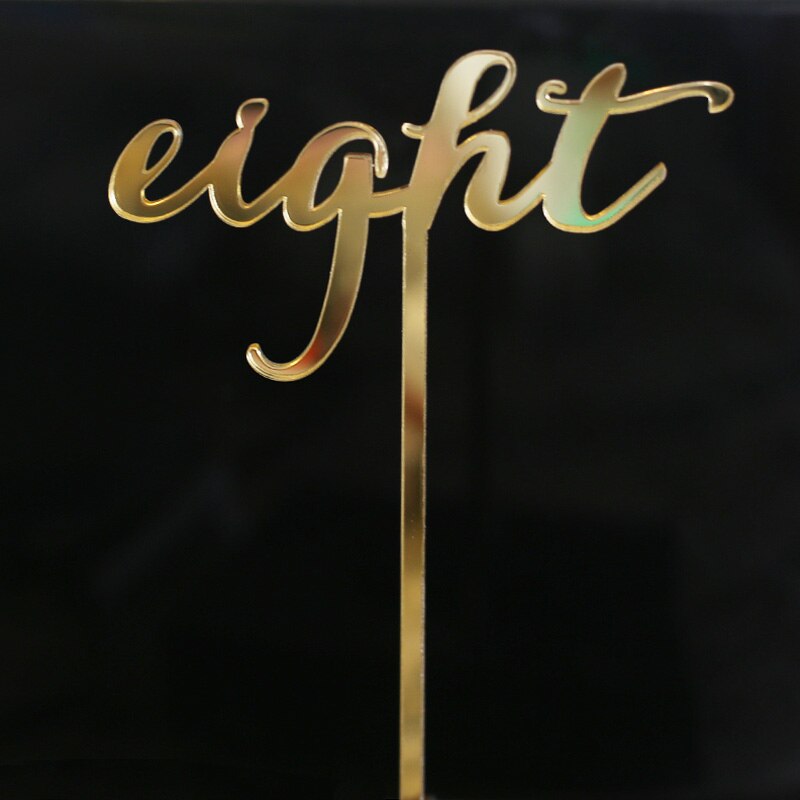 Acrylic wedding Table Numbers ,Standing Numbers ,Gold table numbers, party Decor,wedding Centerpieces
