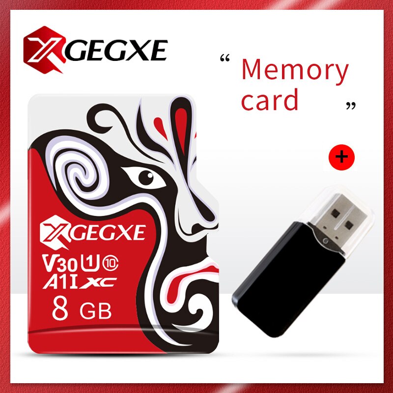 Original XGEGXE Micro SD Karte 16GB 32GB 64GB 128GB A1 Speicher Card100MB/s TF Karte-Stick für Smartphone