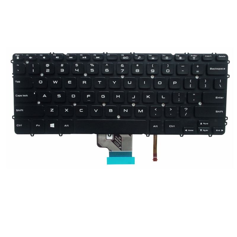 English Layout Keyboard For Dell Precision M3800 XPS15 XPS 15-9530 15 9530 US Backlit 0HYYWM