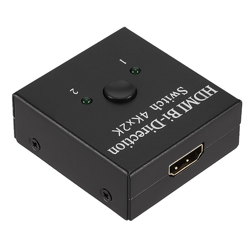 4K Hdmi Switch Hdmi Bi-Directionele 1X2 / 2X1 Ab Switcher Splitter Voor PS4 Pro/4 Tv box Hdmi Splitter Fire Tv Stick: Default Title