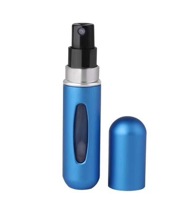 AG voyage parfum stockage bouteille cosmétique stockage cosmétique stockage accessoires Portable Ultra léger Mini gommage boîte de rangement: BLUE