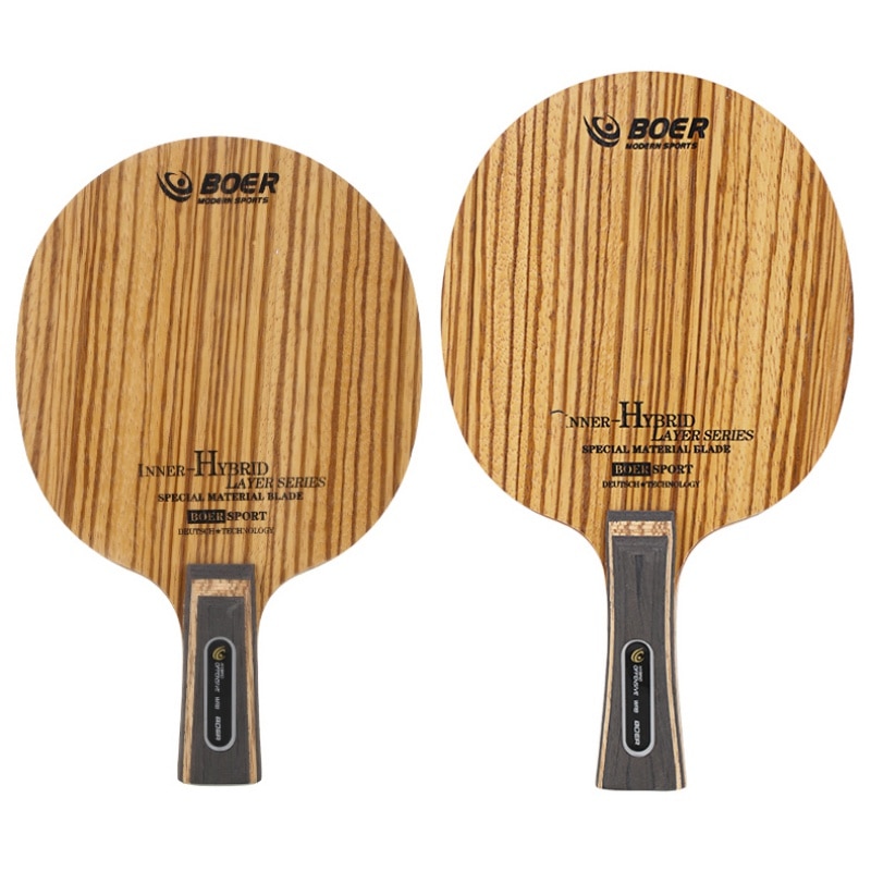Hoja de tenis de mesa de fibra de carbono de 7 capas, pala de Ping Pong ligera, Accesorios de Tenis de Mesa, 2 tamaños