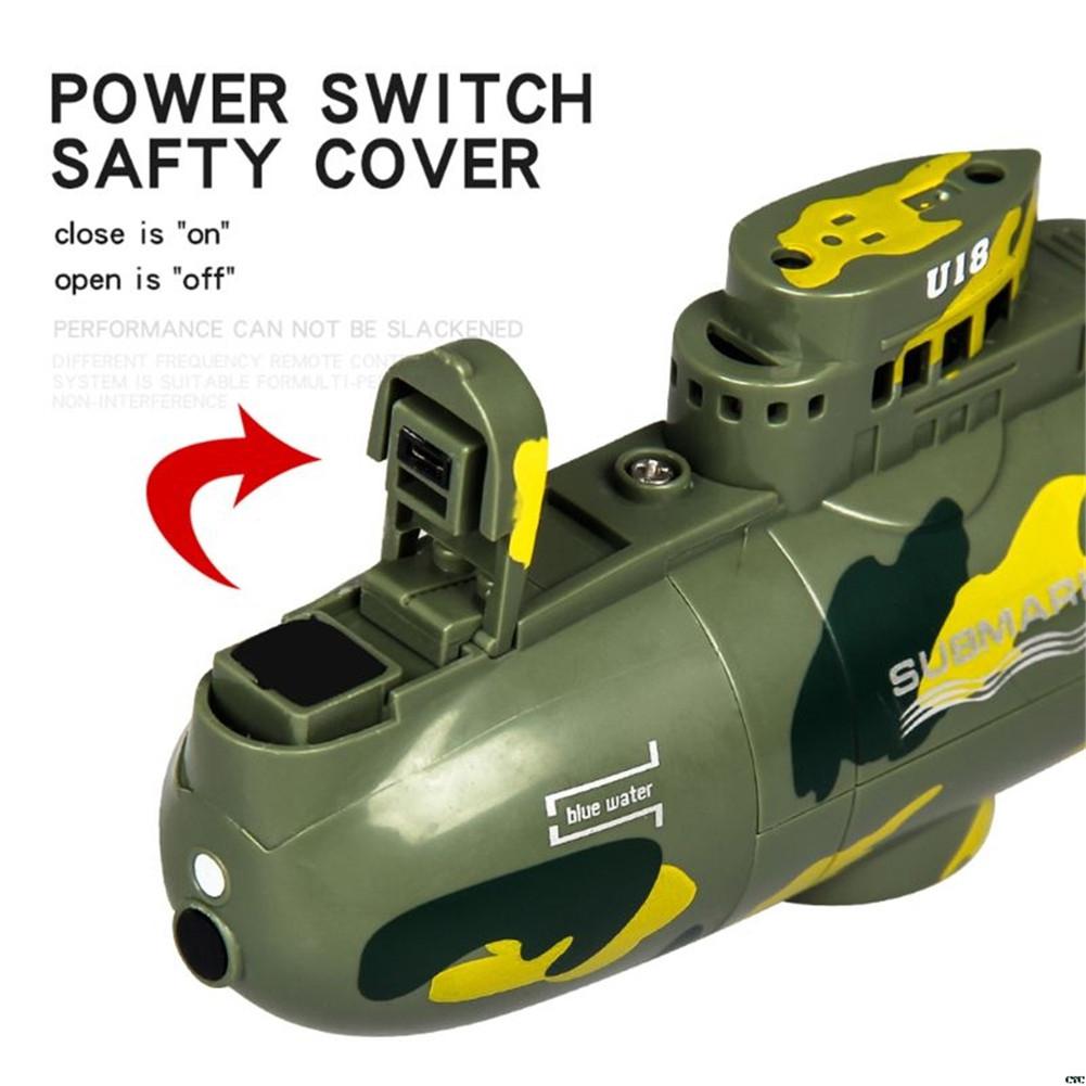Speed Radio Afstandsbediening Elektrische Mini RC Submarine Kids Speelgoed