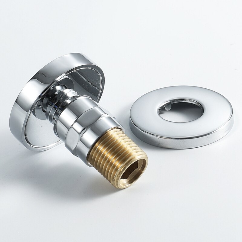 Round Shower Body Jet Sparyer Massage Spa Rain Showerhead Side Wall Mount Shower Head Sprayer, Chrome, 4PCS