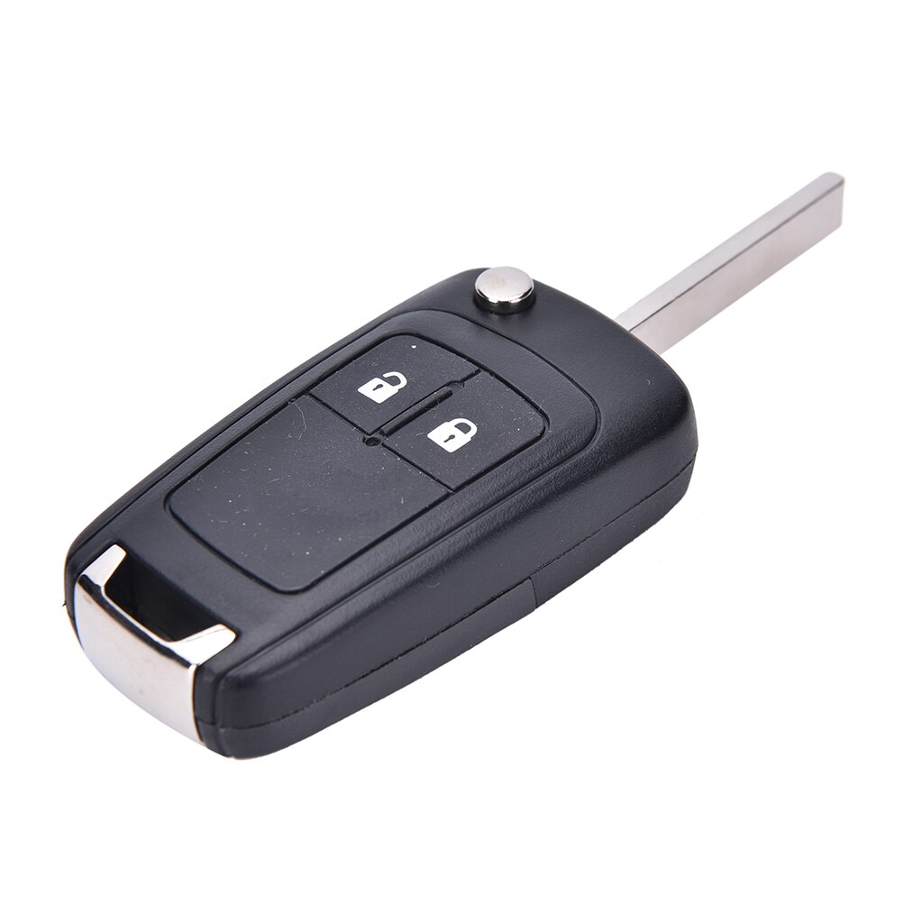 2 Button Flip Key Fob Case & Uncut Blade Fob For Vauxhall Opel Astra Insignia Remote Key Case Shel