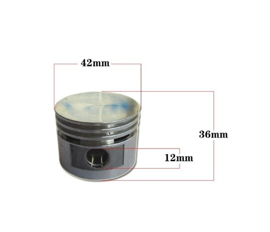 42/47/48/51/65/80/90mm piston for direct driven air compressor, belt driven air compressor. compressor pistons.: 42mm