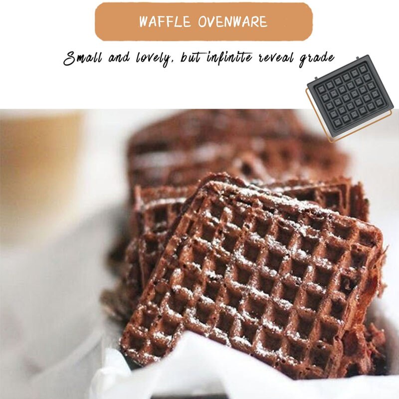 Gaufrier et Omelette noix, électrique, appareil de cuisson pour Sandwich et Omelette, appareil pour le petit déjeuner, pain et gâteaux, maison et bureau: Waffle Ovenware