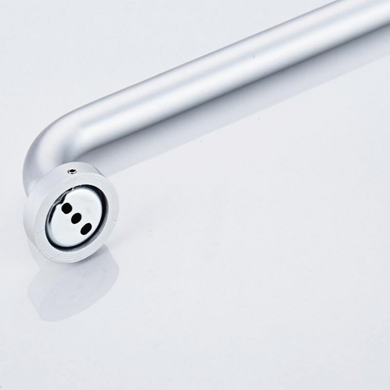 Armlænshåndtag i aluminium til badeværelset til badekar gelænder håndgreb håndklædeholder sikkerhedshåndklædeholder