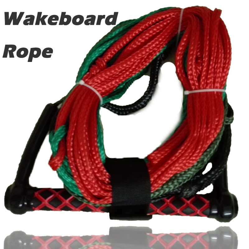 Wasser Ski Seil, wakeboard Kneeboard Seil Wasser Ski leine griff Strang Weben Wakesurf internat Seil 1600lbs 750-900 Zoll Länge