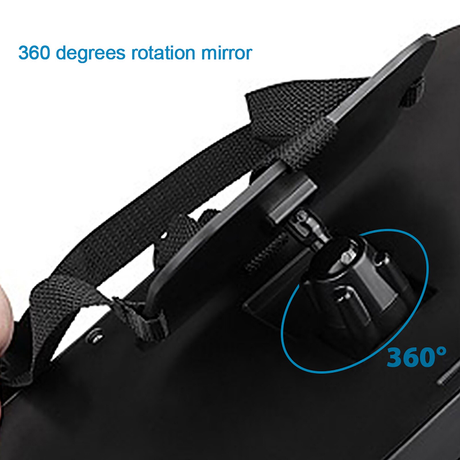 Baby Safety Seat Auxiliary Observation Rear-view Mirror Car Child Observation Rear-view Mirror Comprehensive Adjustable Checker