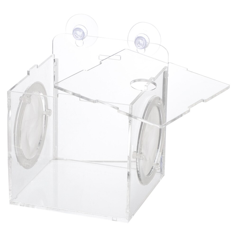 Acrylic Aquarium Incubator Box Transparent Breeding Tank for Fish Tank (10cm)