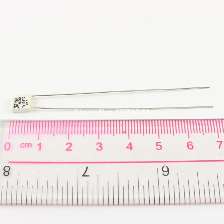 10pcs M30 TF 125 Degree Thermal Fuse 2A