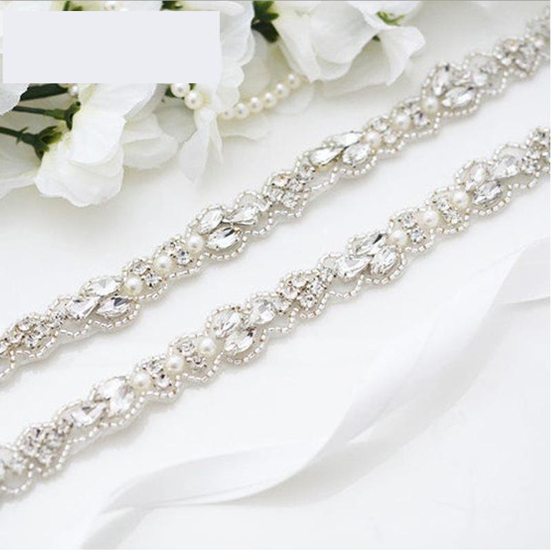 Kristallen riem, trouwriemen, bling bling, luxe strass riem, parel riem, jurk accessoires