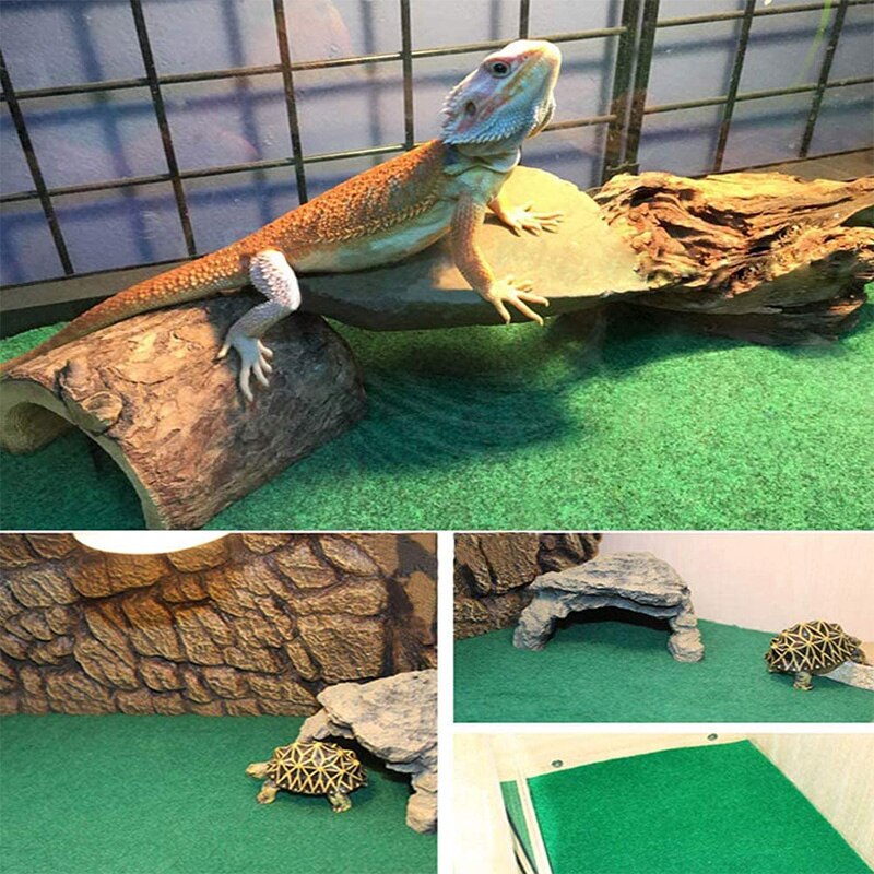 Reptile Cushion Lizard Tortoise Snake Cage Mat Terrarium Water-absorbing And Moisturizing Environment-friendly Landscaping Mat
