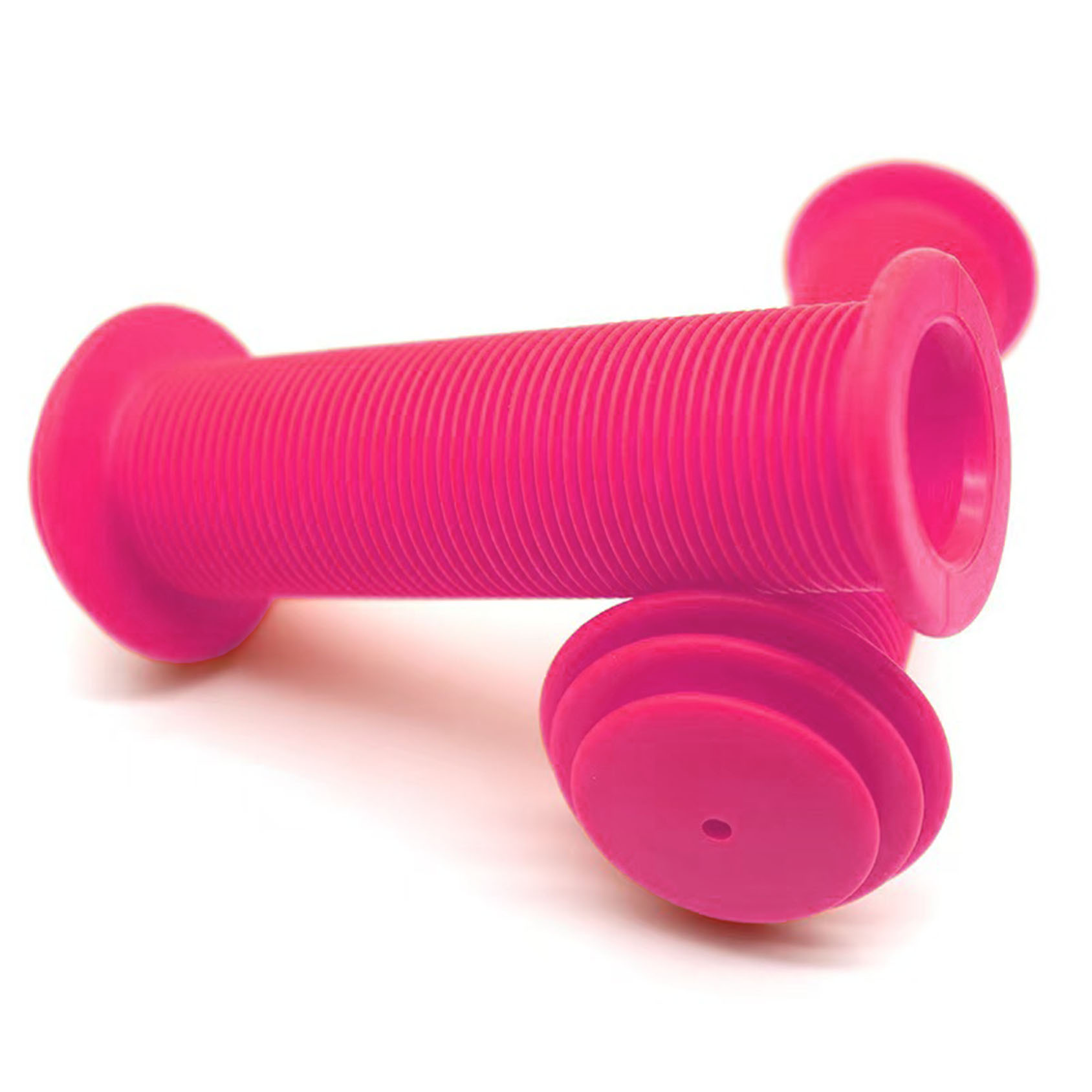 Puños de manillar de bicicleta de goma antideslizantes: aptos para bicicletas BMX, eléctricas, VTB y de carretera y bicicletas para jóvenes, accesorios para bicicletas Bmx: Rosa