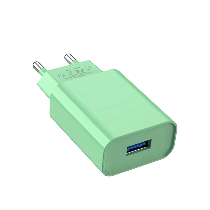 USB-oplader voor mobiele telefoon Snelle oplader met EU/US-stekkeradapter voor internationale reislader voor iPhone en Android: Kr