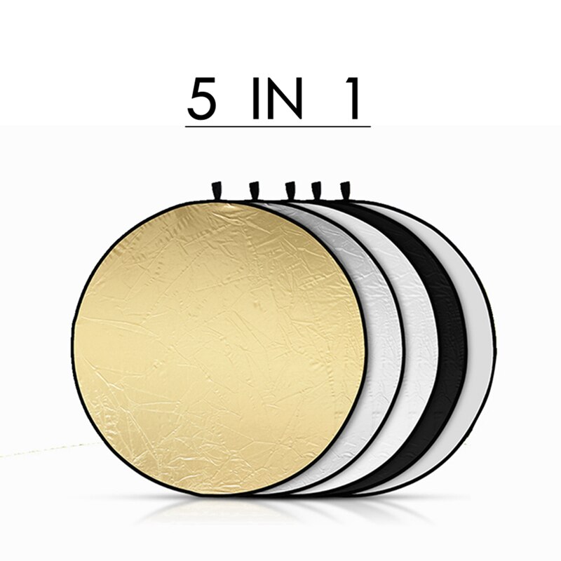 Draagbare 5 in 1 Reflector Soft Inklapbare Light Board Multi-Disc Fotografie Opvouwbare Foto Studio Fotografische Apparatuur