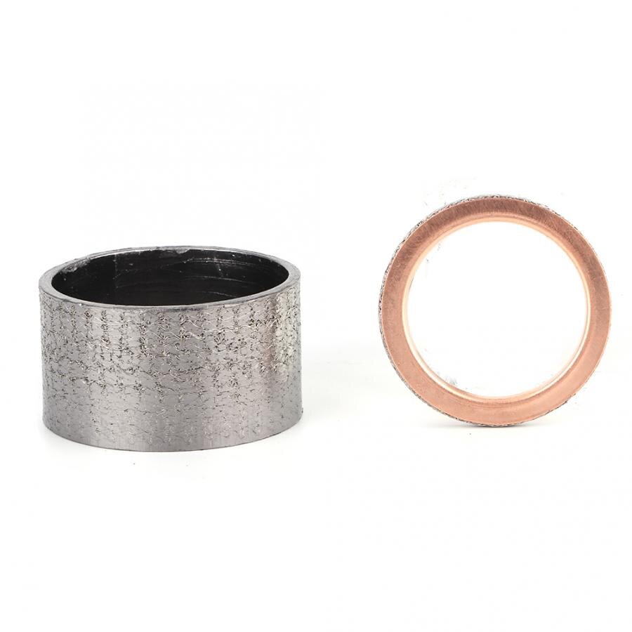 Copper Motorcycle Exhaust Pipe Gasket Seal Washer Grandado