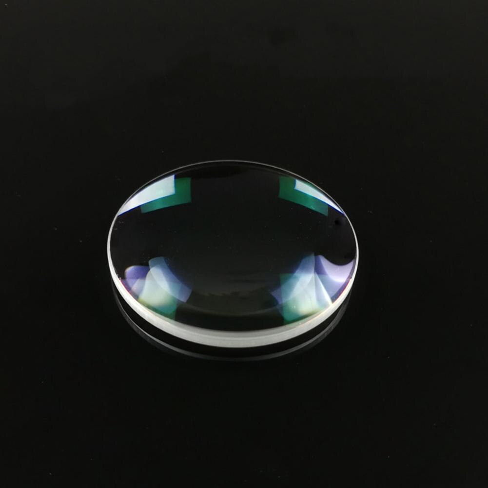 Cirkel instrument triple prisme 42mm diameter 65mm brændvidde optisk test konveks linse optisk instrument triple prisme