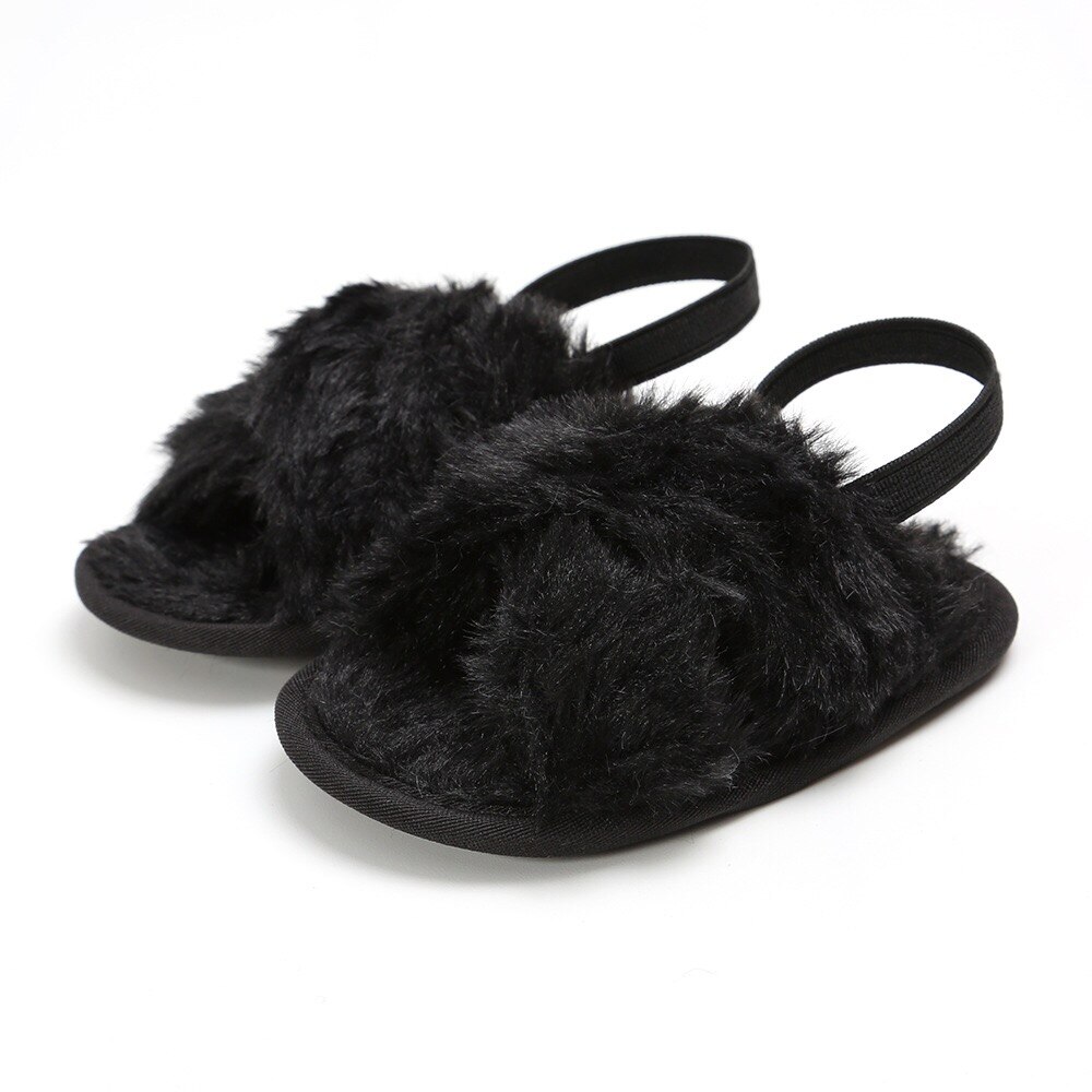 Été doux bébé fille pantoufle princesse sandales respirant bébé chaussures sandales élastiques simples bébé chaussures: A2-B / 7-12 mois