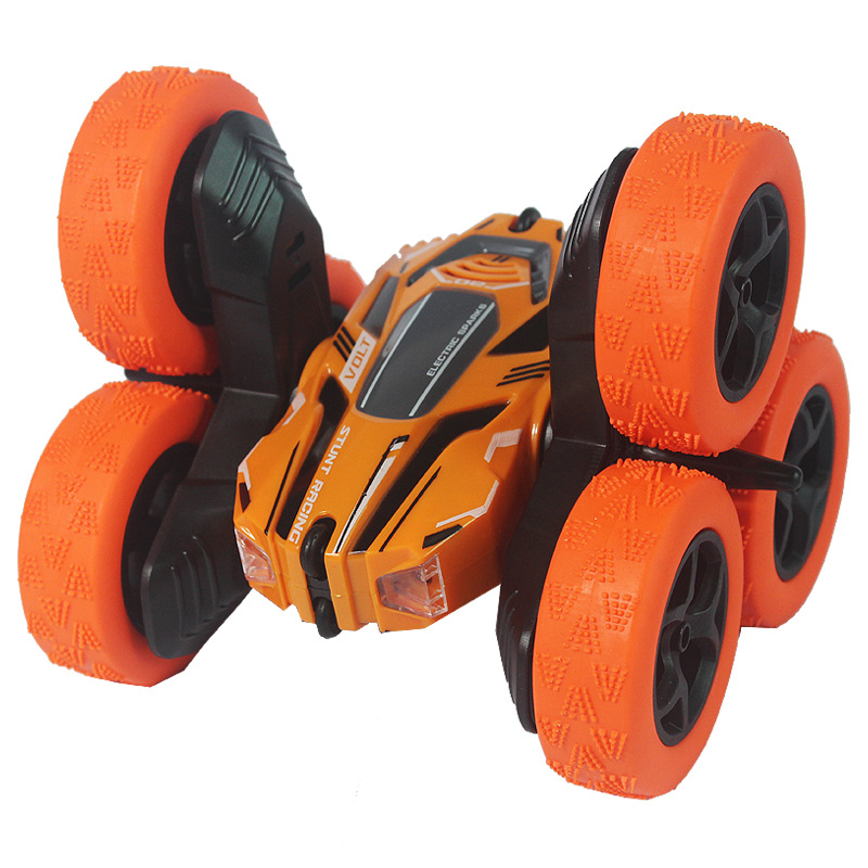 2,4ghz rc car toy remote control six-wheel stunt car toy 360 ° rotating roll electric vehicle children boy