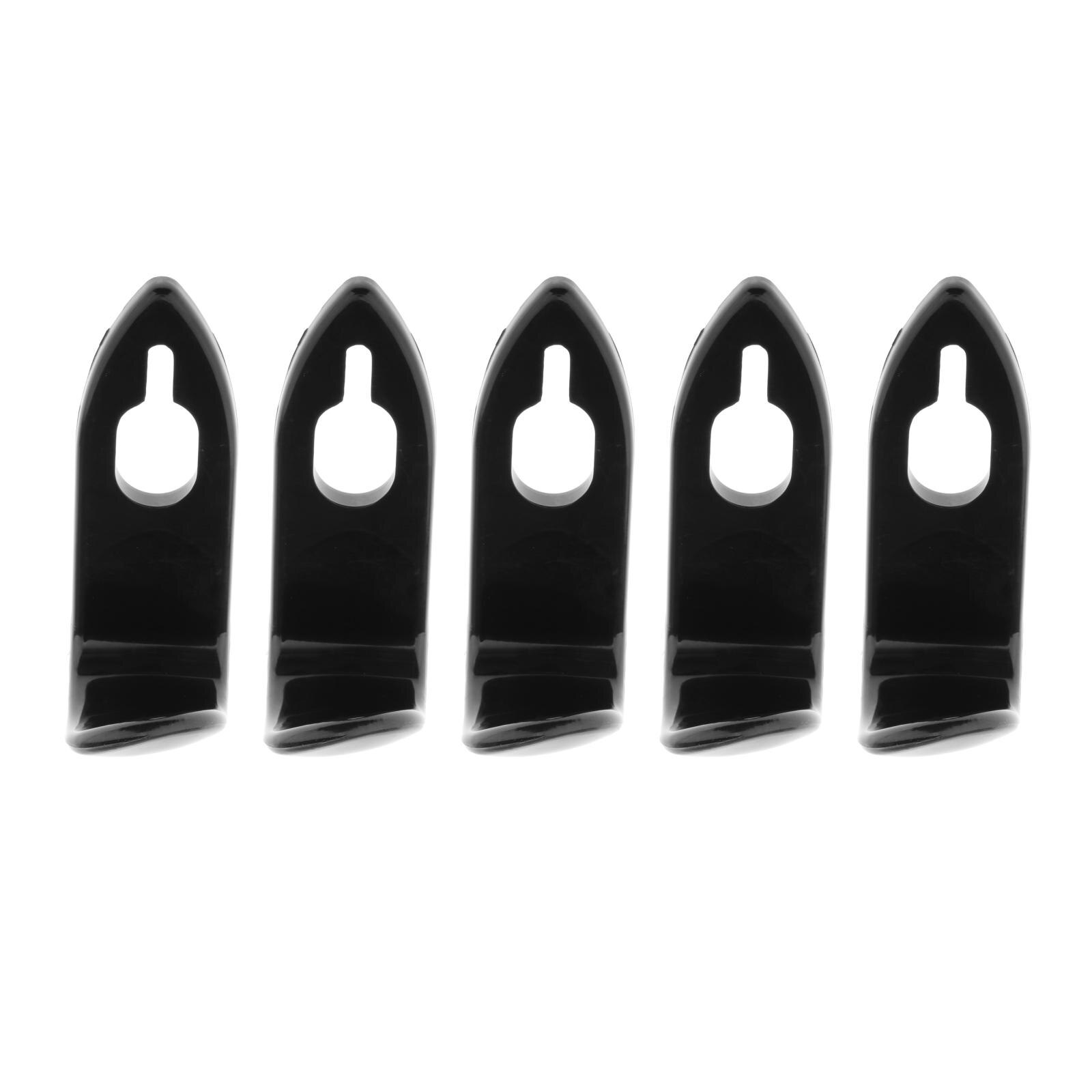 Set of 5 plastic saxophone thumb rests for alto saxophone musical instrument parts