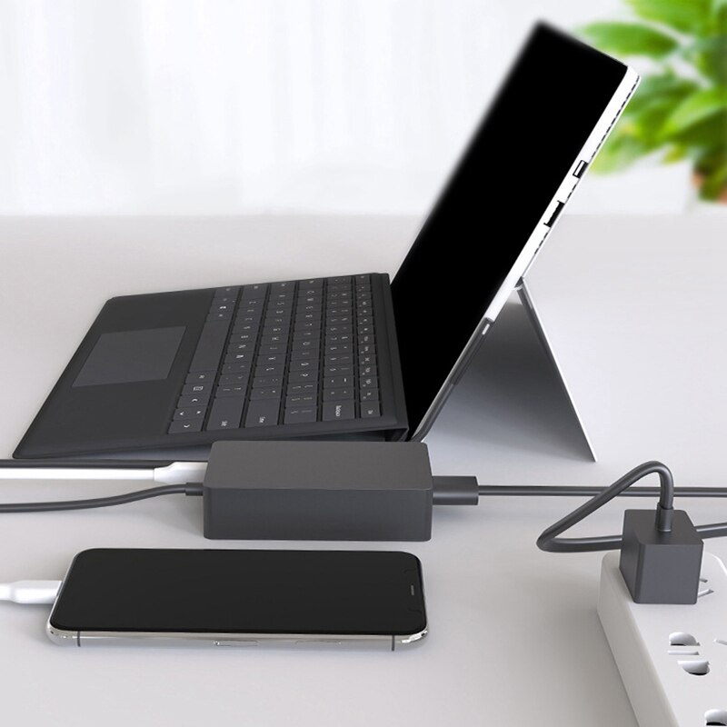 15V 4A 65W Power Adapter for Surface Book 1 2 Pro 5 Pro 6 Fast Charging Laptop Tablet Charger US Plug