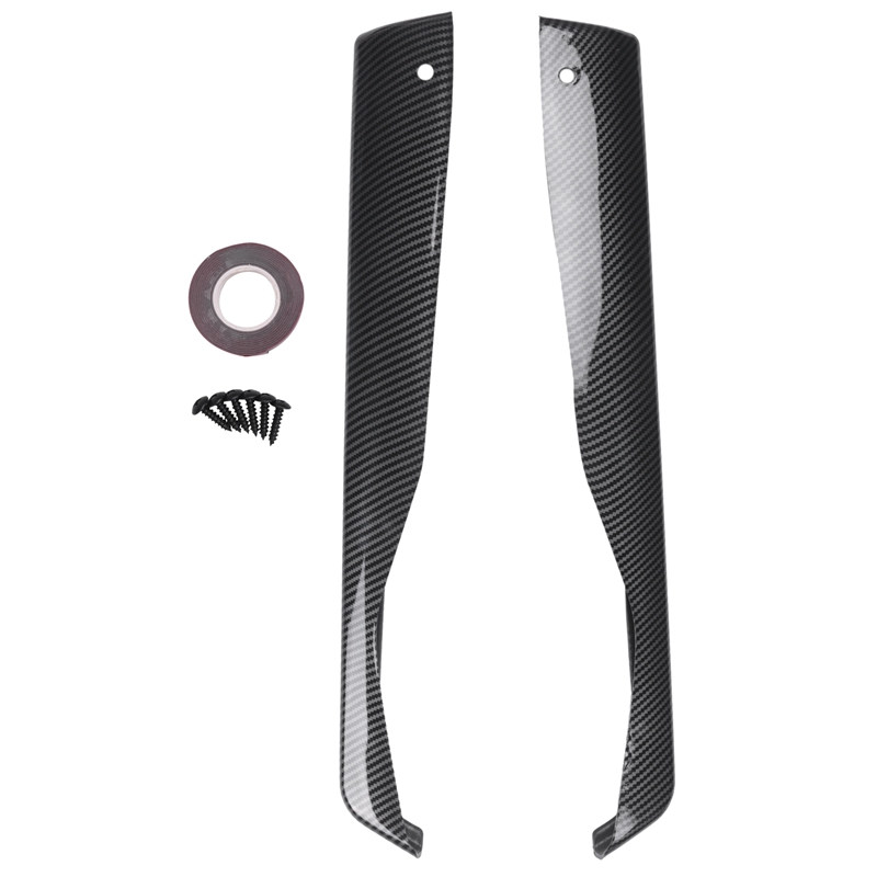 Car Side Rear Bumper Lip Diffuser Splitter Wrap Diffuser Spoiler Canard for Subaru Impreza WRX Sti 4 Dr: Orange